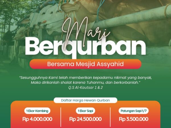 DAFTAR NAMA PESERTA QURBAN 1446H/2025M